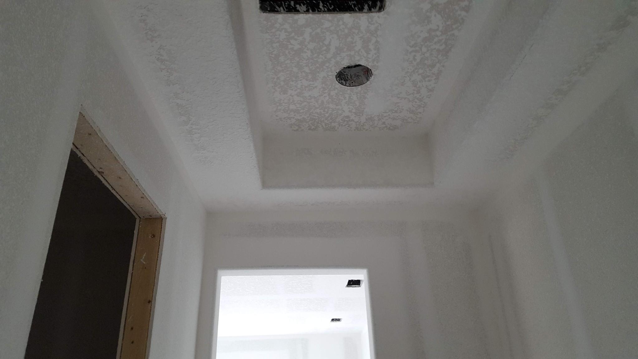 Finished drywall ceiling texture — Deltona FL