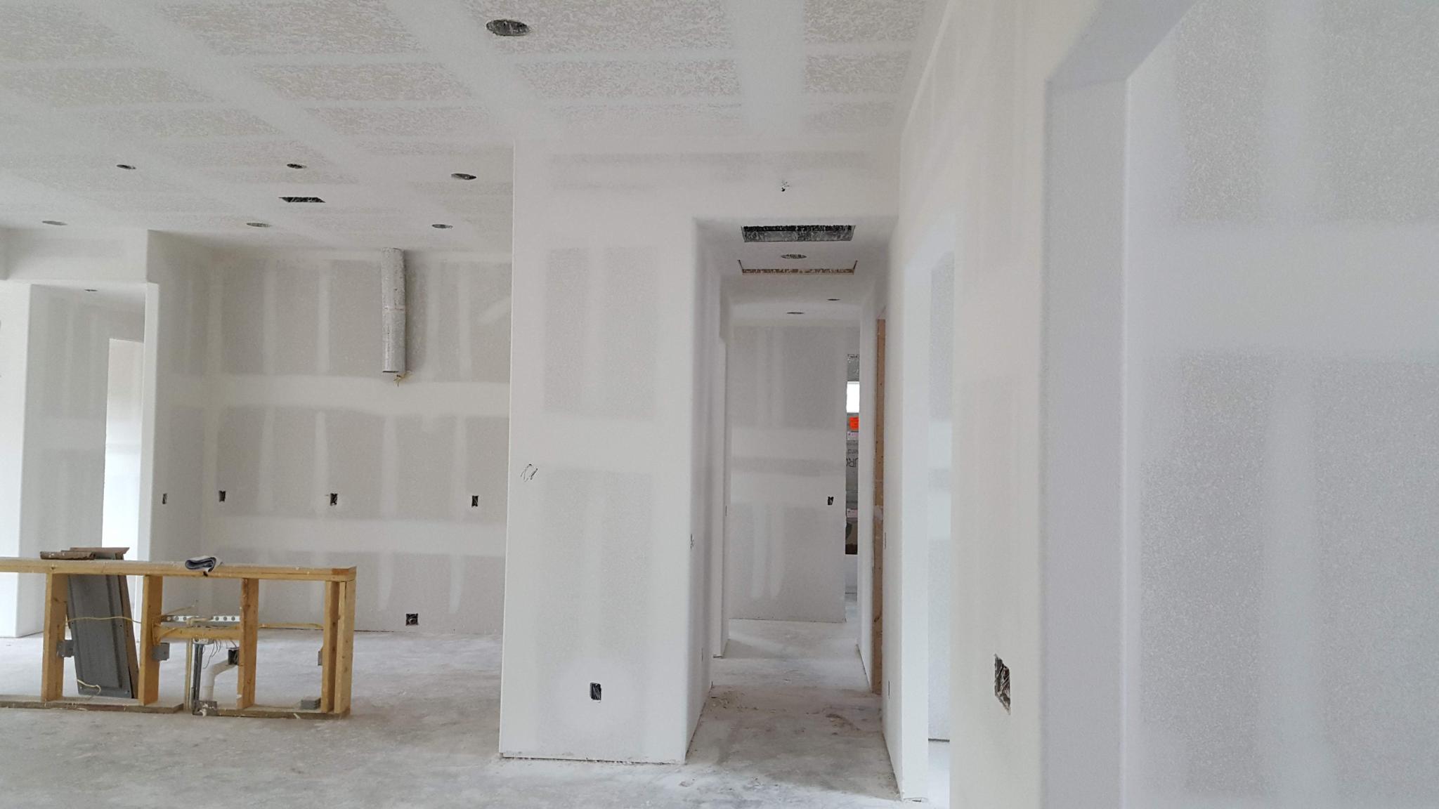 Interior drywall finishing new construction — Orange City FL